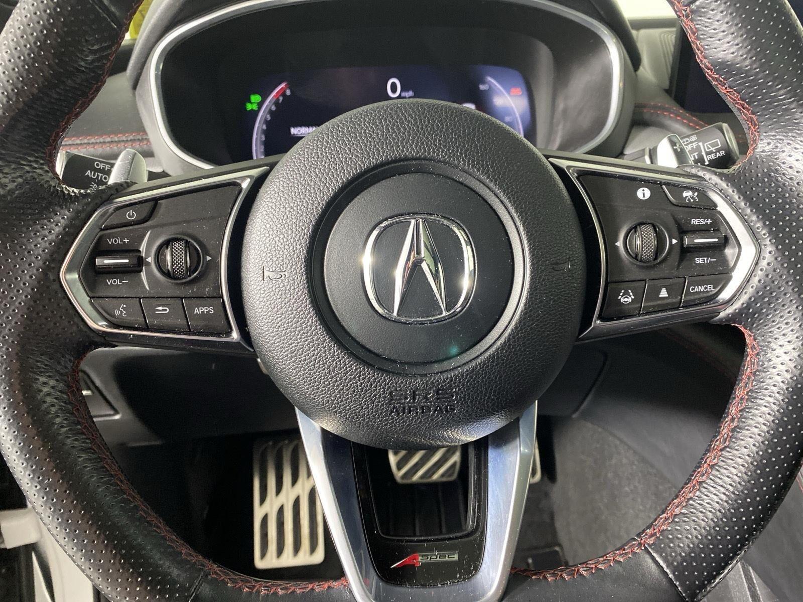 Used 2023 Platinum White Pearl Acura SH-AWD w/A-SPEC image 14