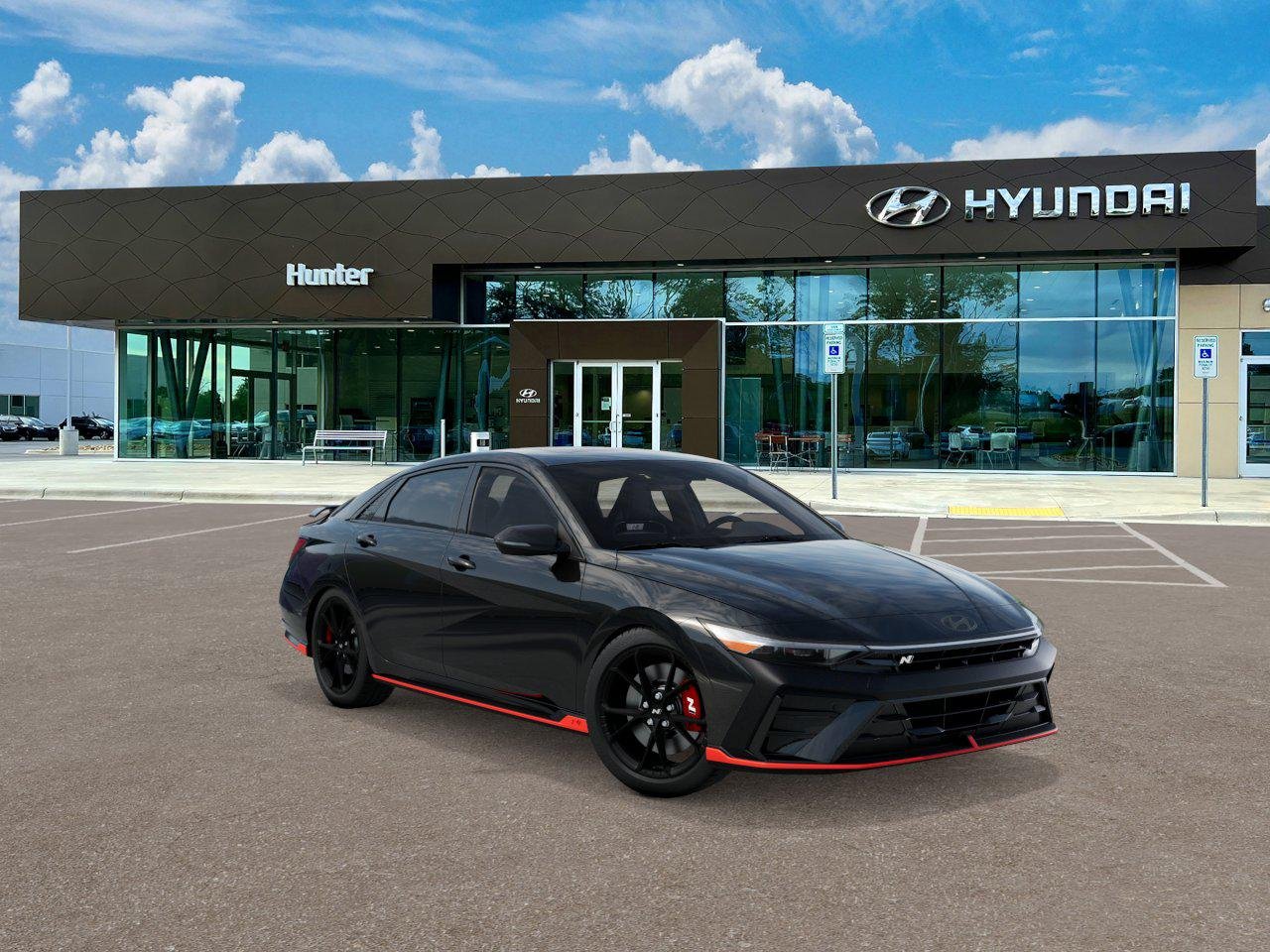 New 2026 Abyss Black Hyundai Sedan image 2