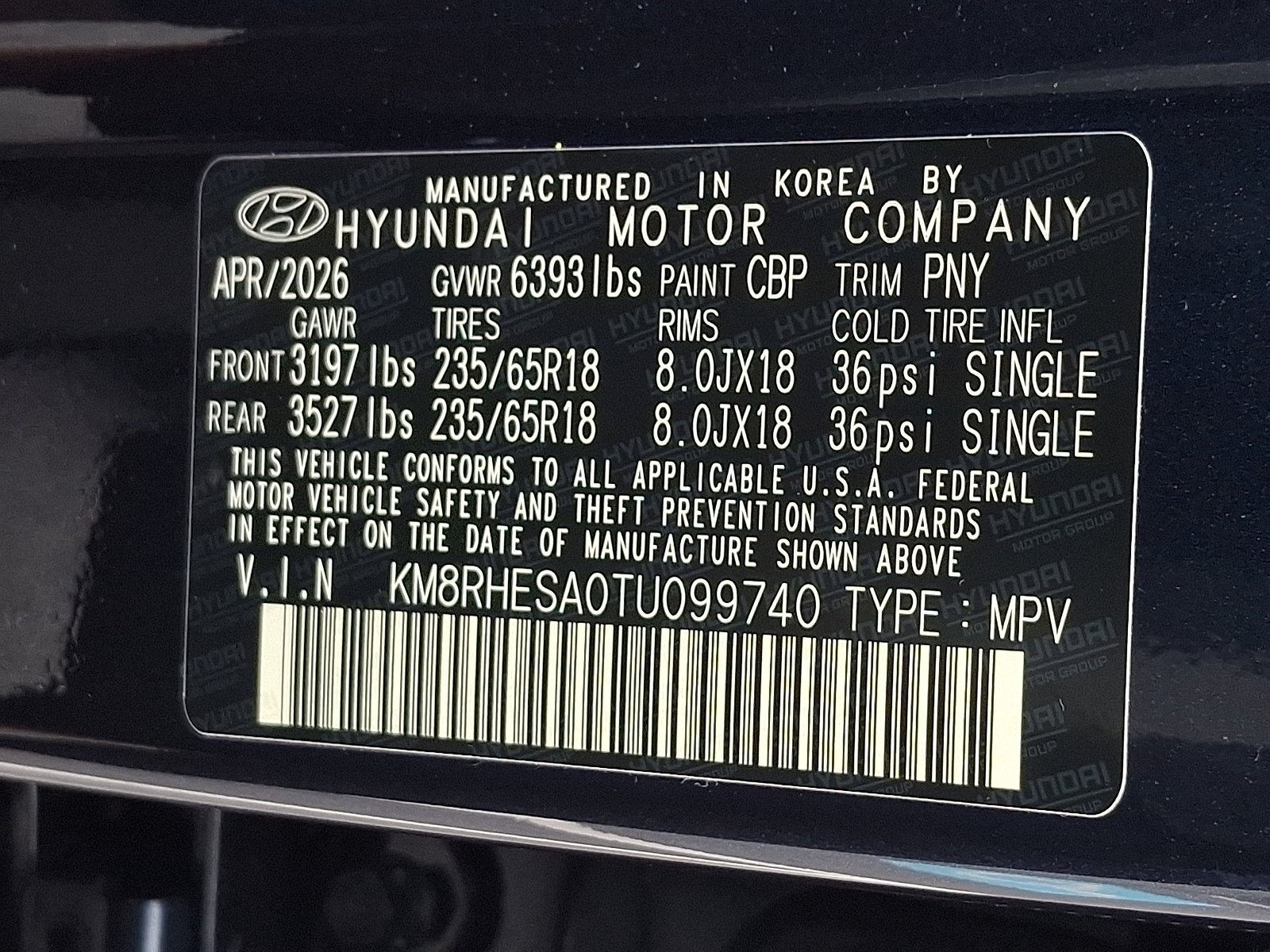 2026 Hyundai Palisade SEL Premium - Photo 26