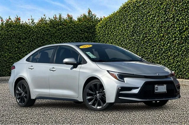 Used 2024 Silver Toyota XSE image 2