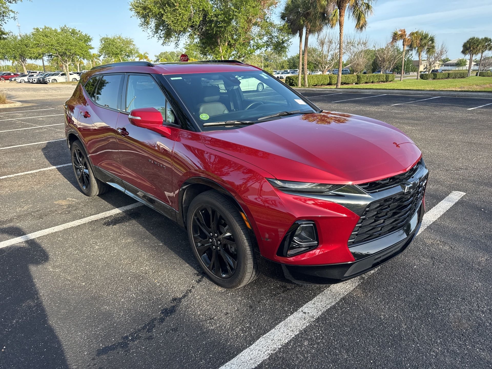 Red 2019 Chevrolet Blazer RS AWD SUV / Crossover All-Wheel Drive