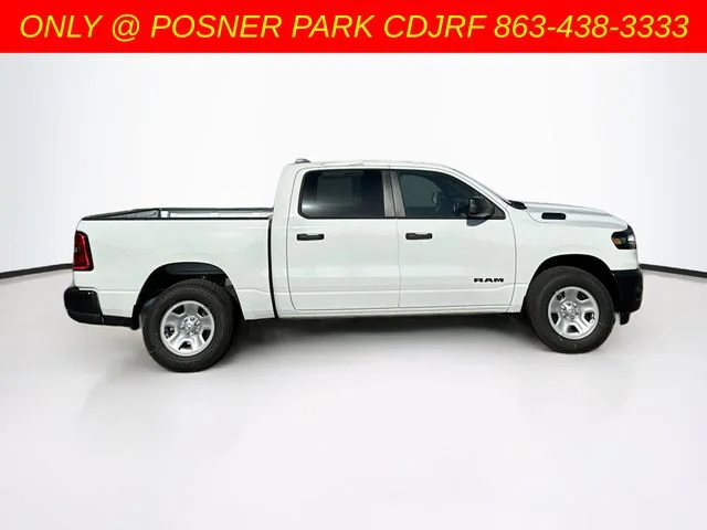 New 2026 Bright White Clear-Coat Exterior Paint RAM TRADESMAN image 4