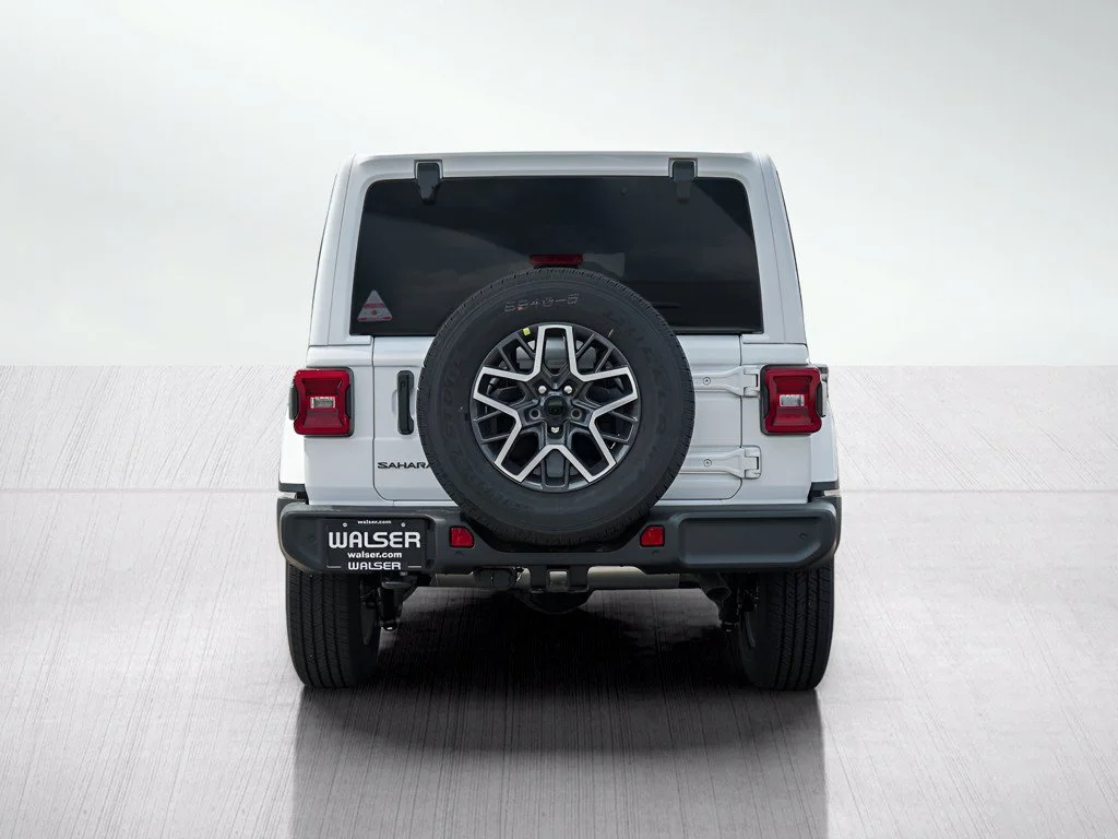 New 2026 Bright White Clearcoat Jeep Sahara image 5