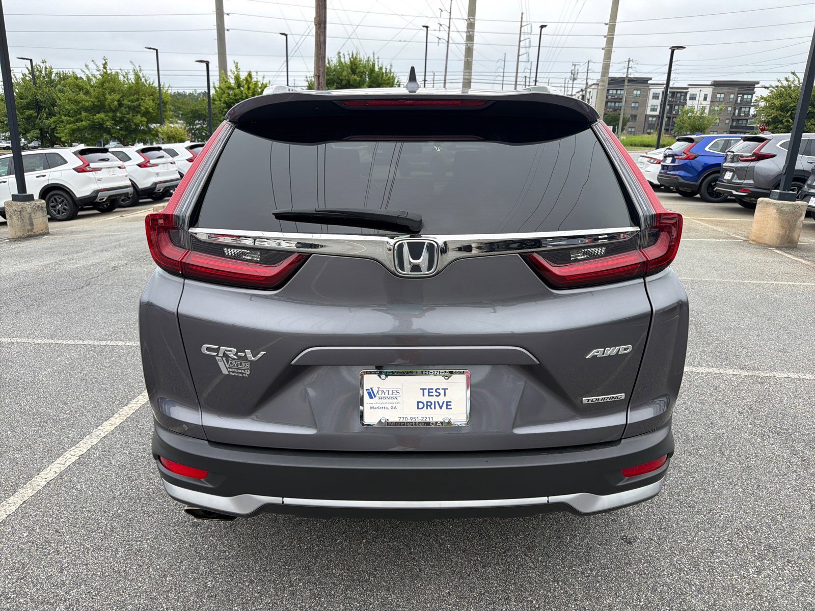 Used 2022 Modern Steel Metallic Honda Touring image 8