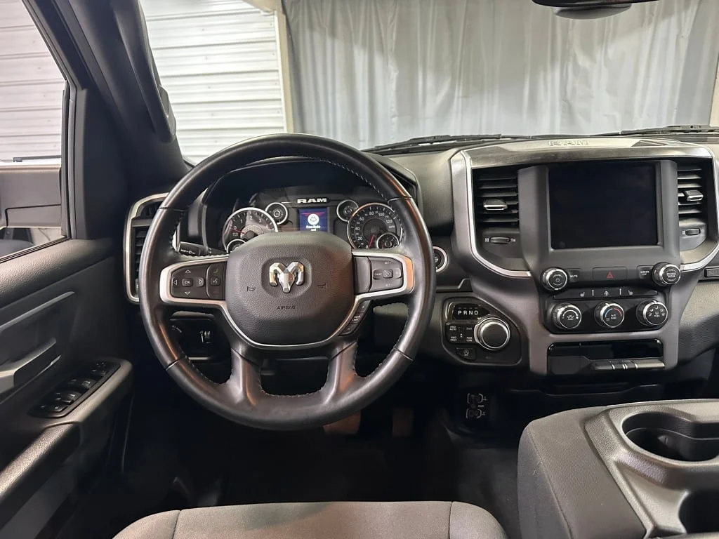 Used 2023 Bright White Clearcoat Ram Big Horn image 2
