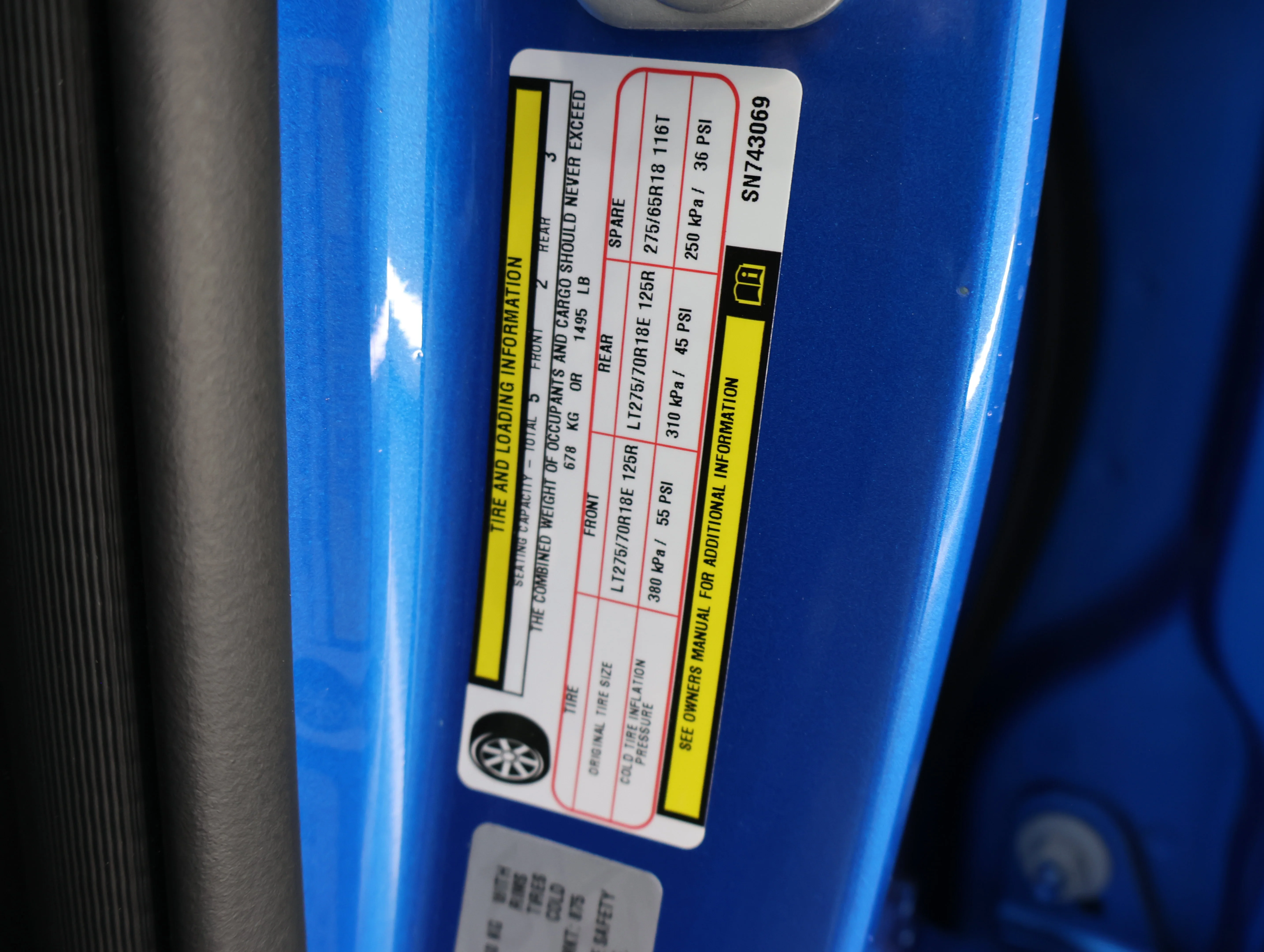Used 2025 Hydro Blue Pearlcoat Ram Rebel image 72