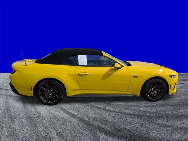 Certified Used 2024 Yellow Ford GT Premium image 3