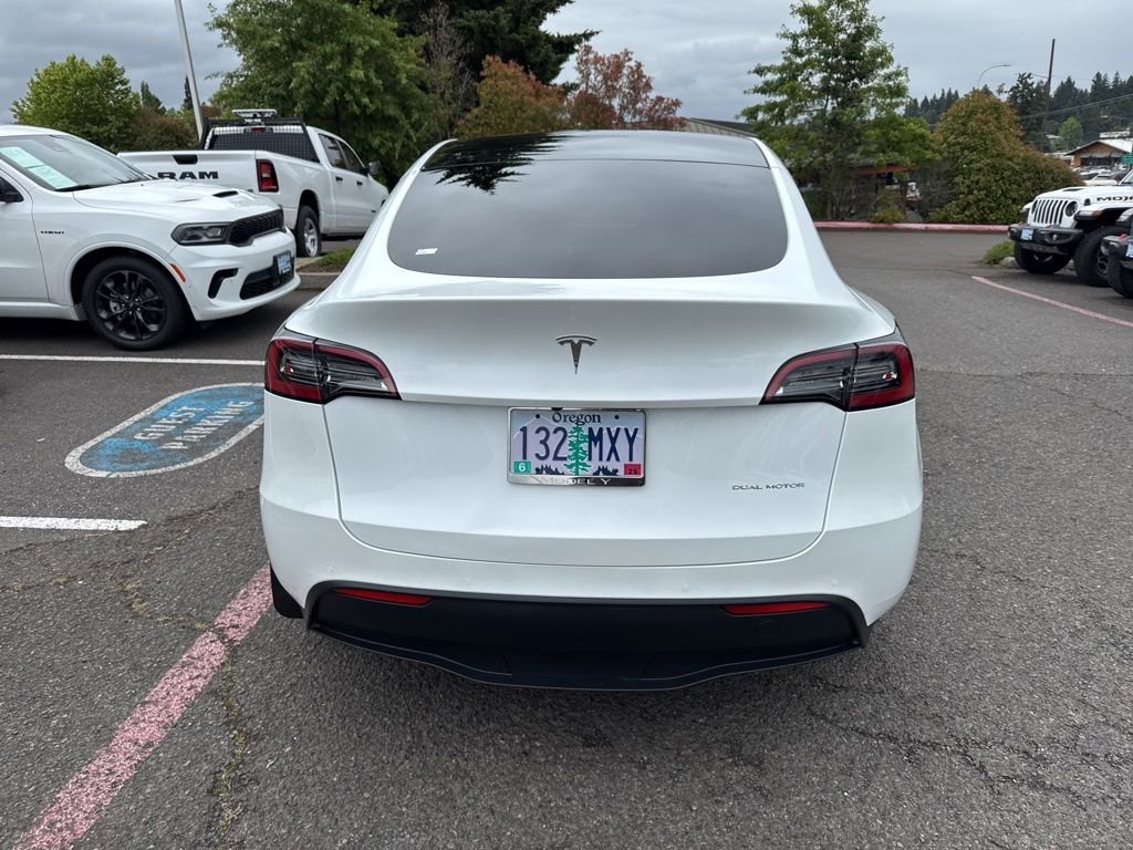 Used 2021 Pearl White Multi-Coat Tesla Long Range image 7