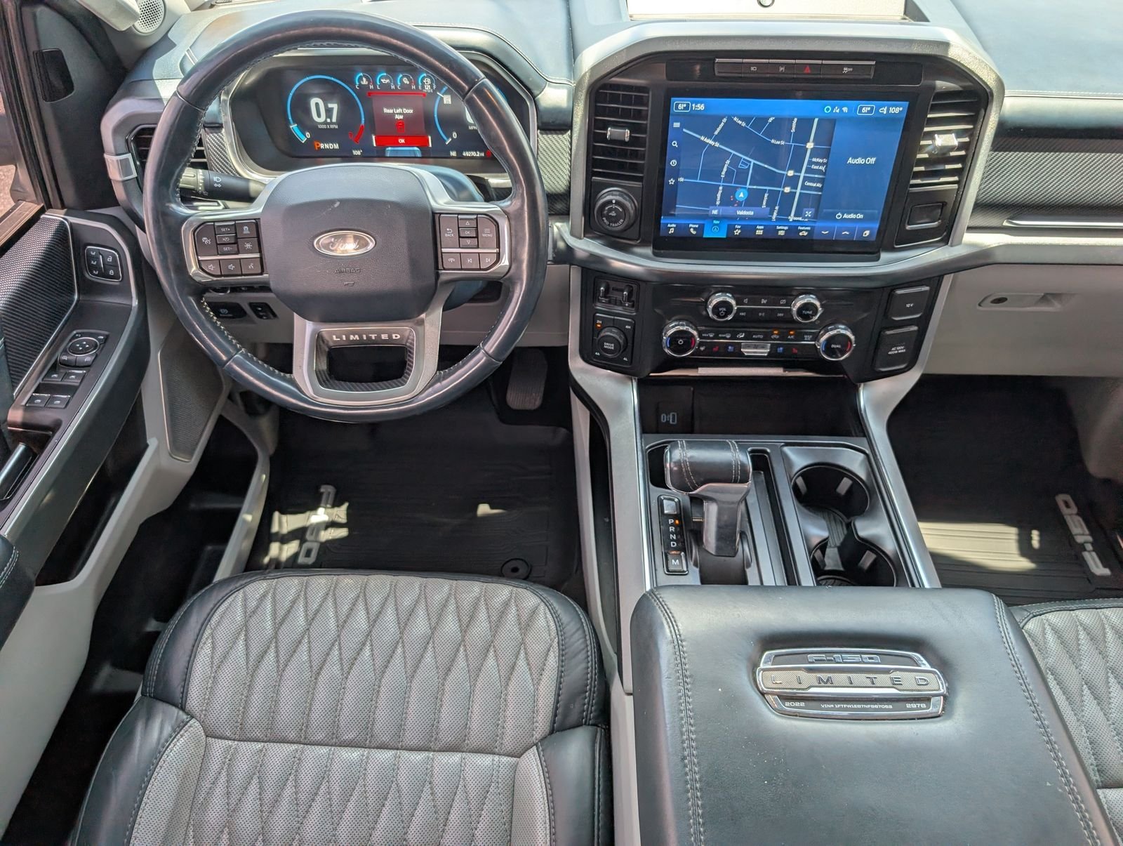 Used 2022 Black Metallic Ford Limited image 6