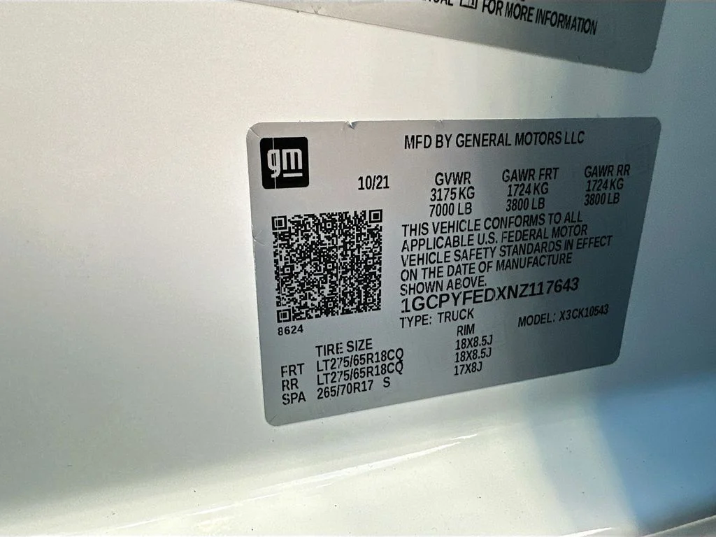 Used 2022 White Chevrolet LT Trail Boss image 32