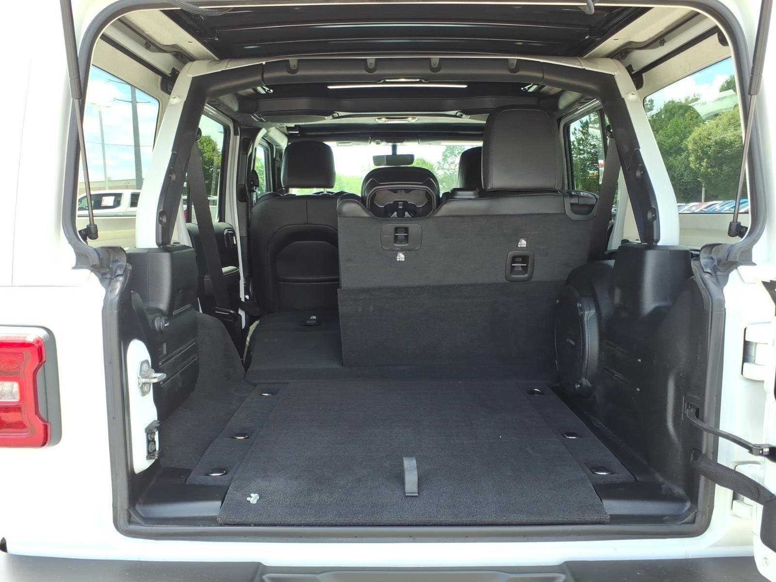 Used 2023 Bright White Clearcoat Jeep Sahara image 18