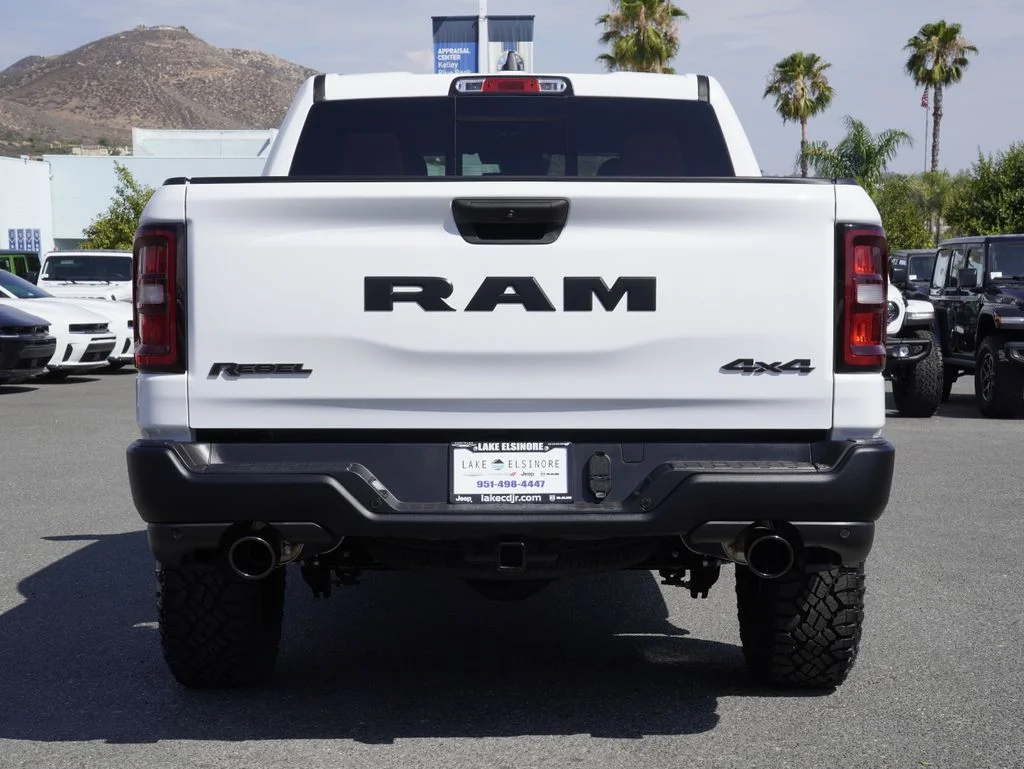 New 2026 Bright White Clear-Coat Exterior Paint RAM Rebel image 4