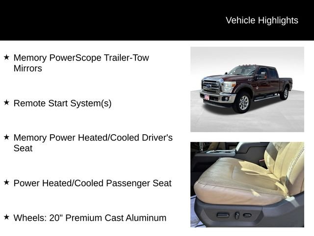 Used 2015 Bronze Fire Metallic Ford Lariat image 15