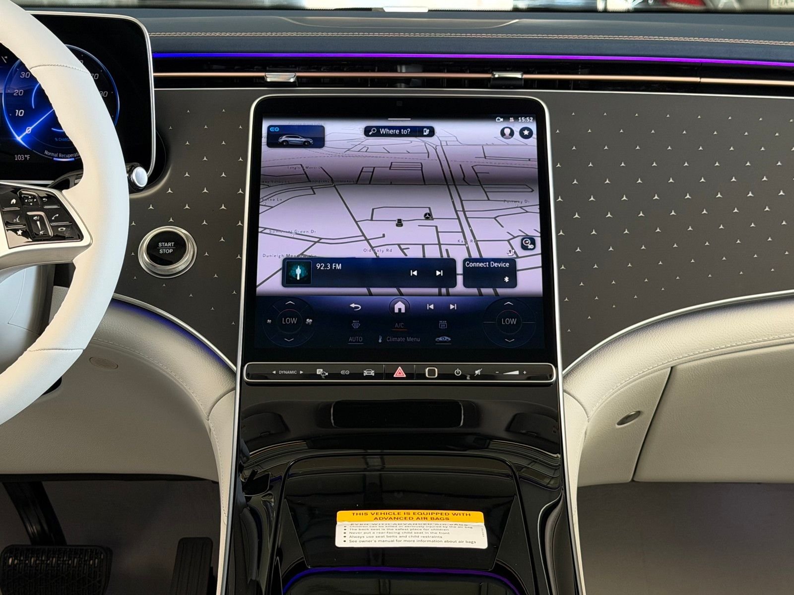 New 2027 Polar White Mercedes-Benz EQE 320+ image 9