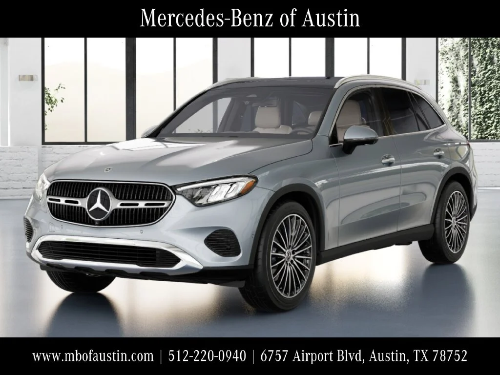 New 2027 Silver Mercedes-Benz GLC 300 image 1