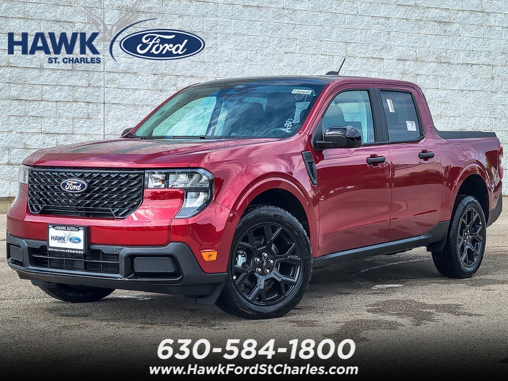 New 2026 Ruby Red Metallic Tinted Clearcoat Ford XLT image 1