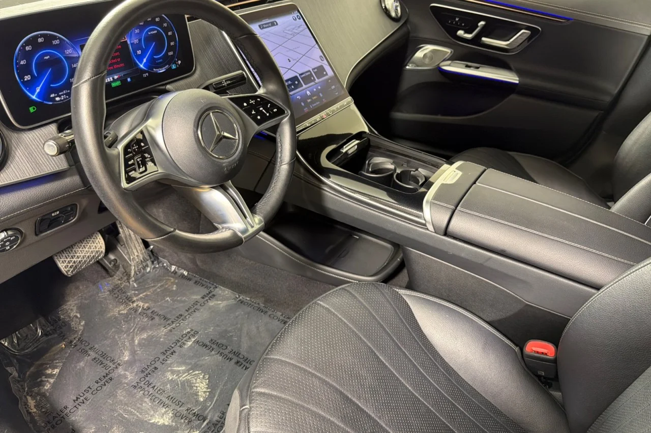 Certified Used 2023 MANUFAKTUR Alpine Grey Mercedes-Benz EQE 500 image 9