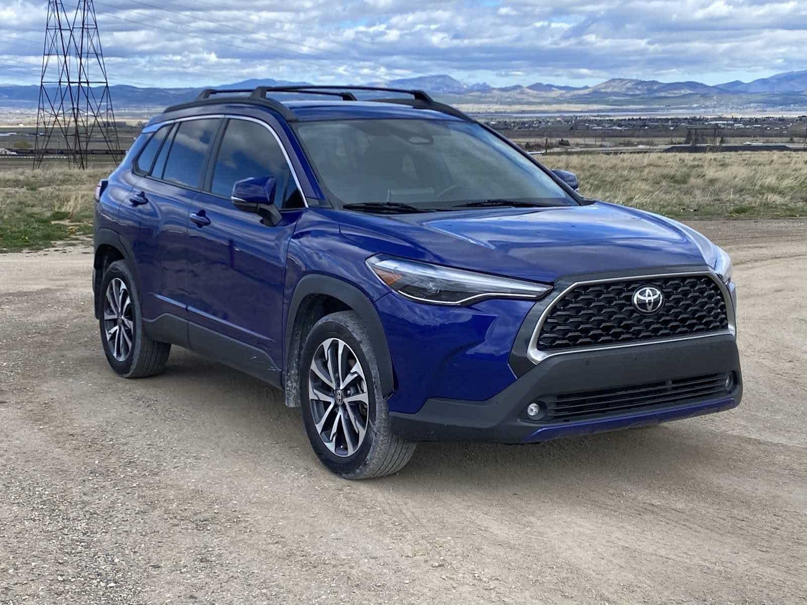 Used 2024 Blue Crush Metallic Toyota XLE image 3