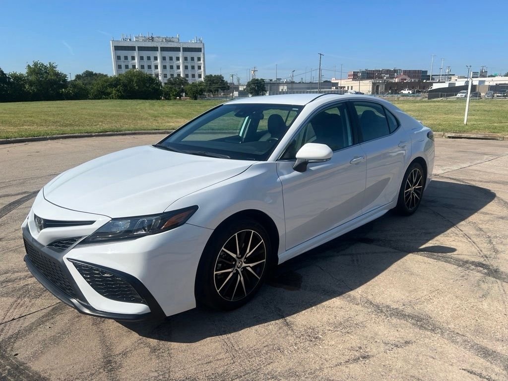 Used 2024 White Toyota SE image 1