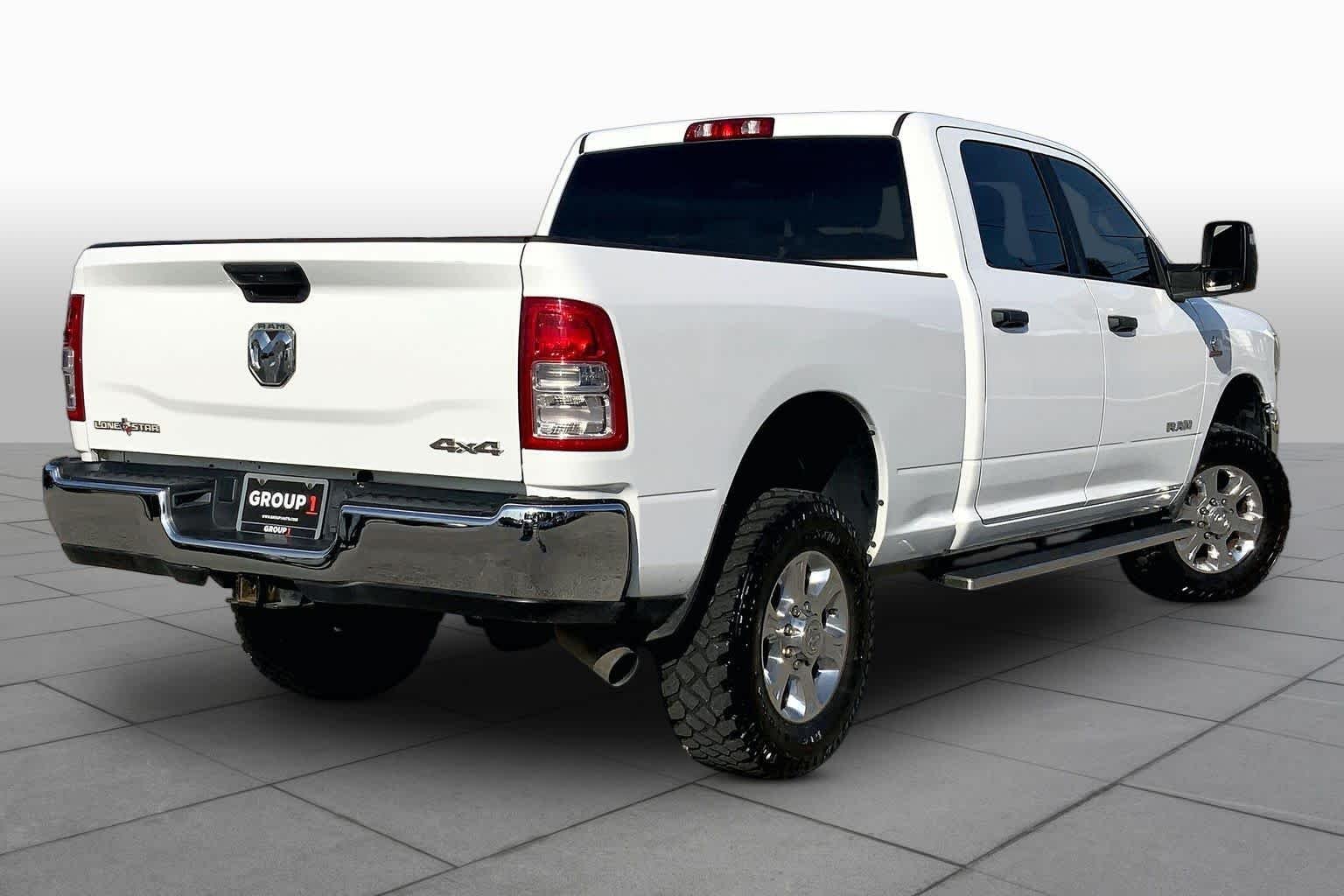 Used 2024 Bright White Clearcoat Ram Lone Star image 12