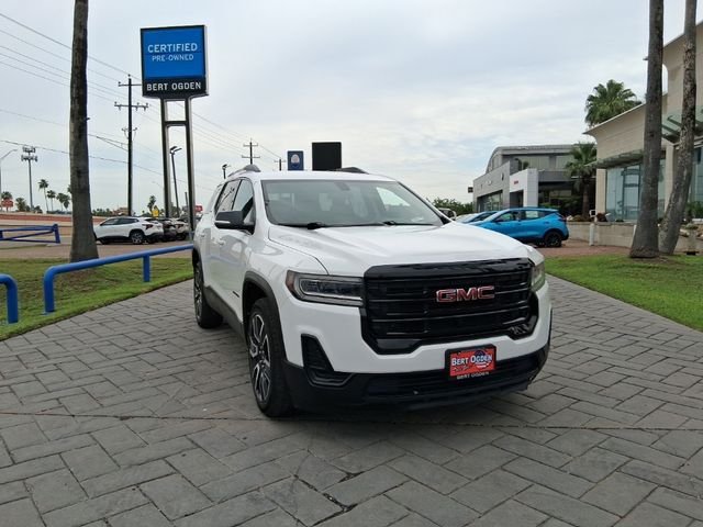 Used 2021 White GMC SLE image 1
