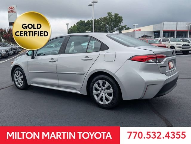Certified Used 2024 Silver Toyota LE image 4