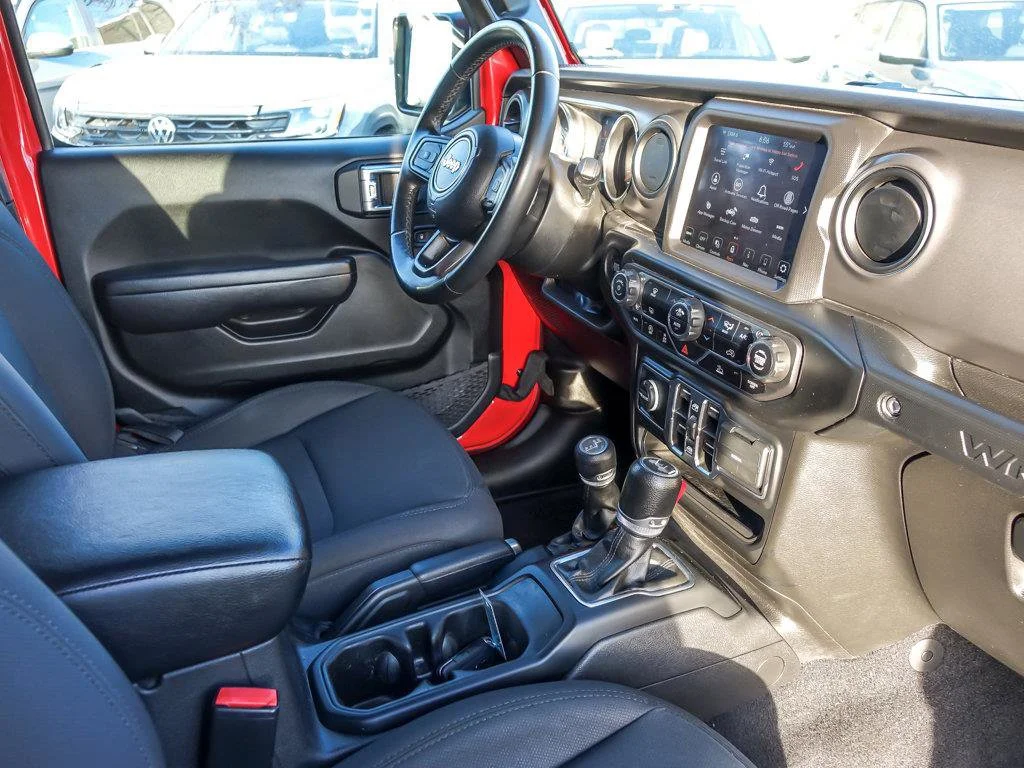 Used 2022 Firecracker Red Clearcoat Jeep Unlimited Sport S image 28