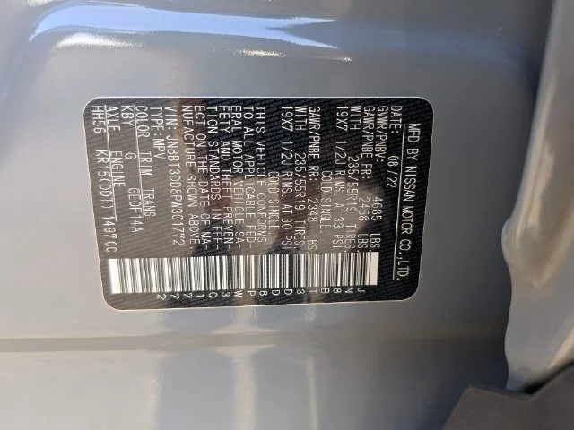Certified Used 2023 Gray Nissan Platinum image 38