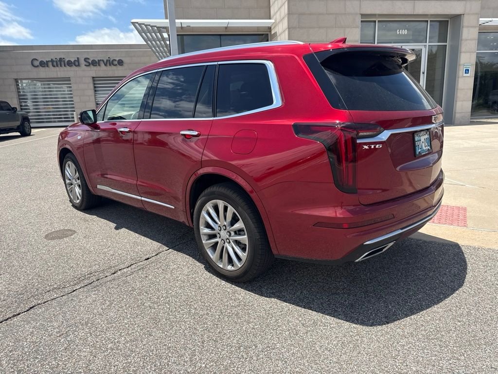 Used 2024 Red Cadillac Premium Luxury image 4