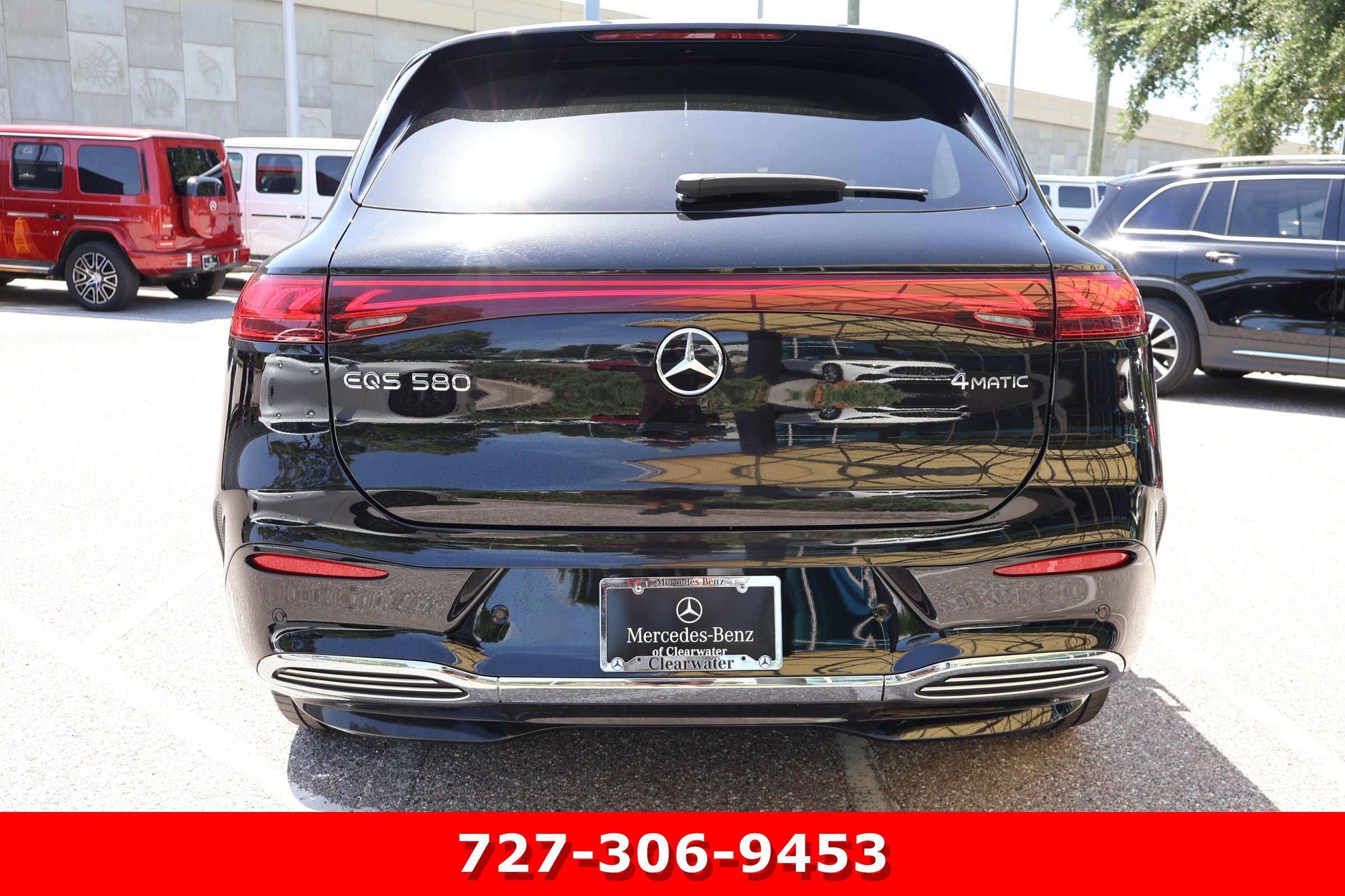 Certified Used 2023 Obsidian Black Metallic Mercedes-Benz EQS 580 image 8