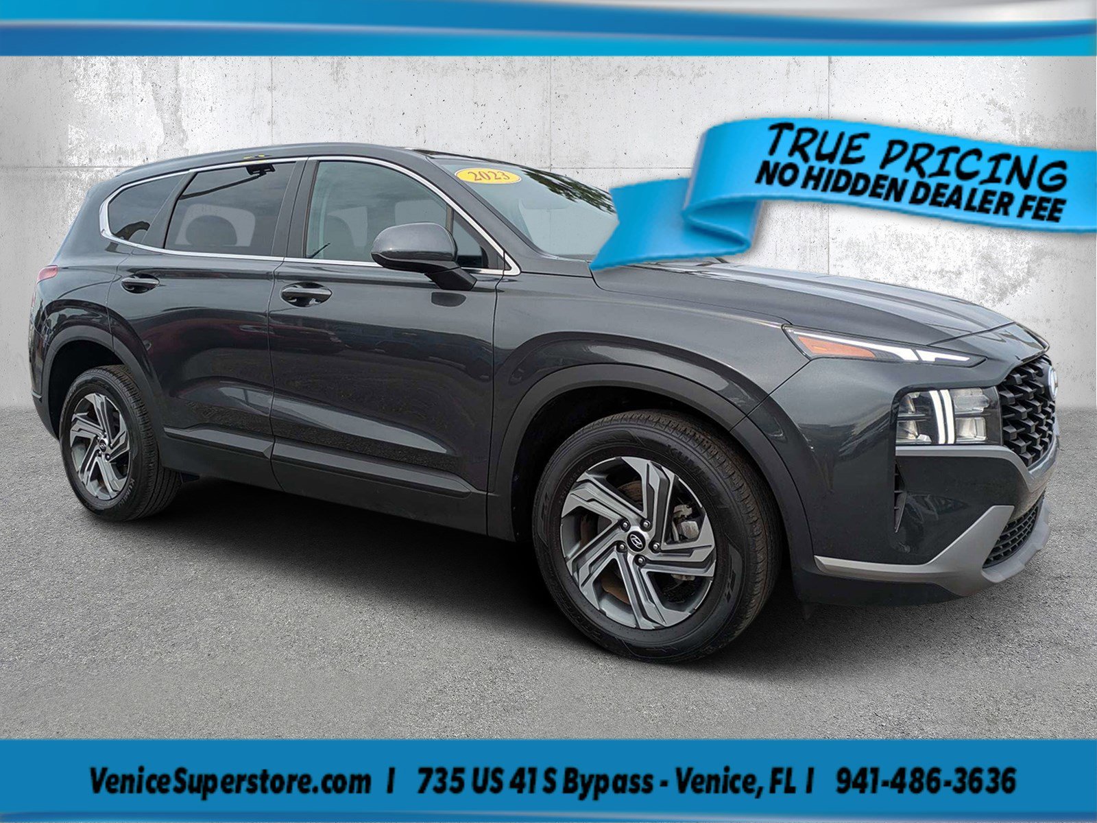 Used 2023 Portofino Gray Hyundai SE image 1