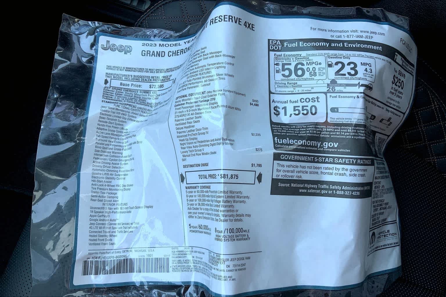 2023 Jeep Grand Cherokee Summit Reserve 4xe - Photo 19