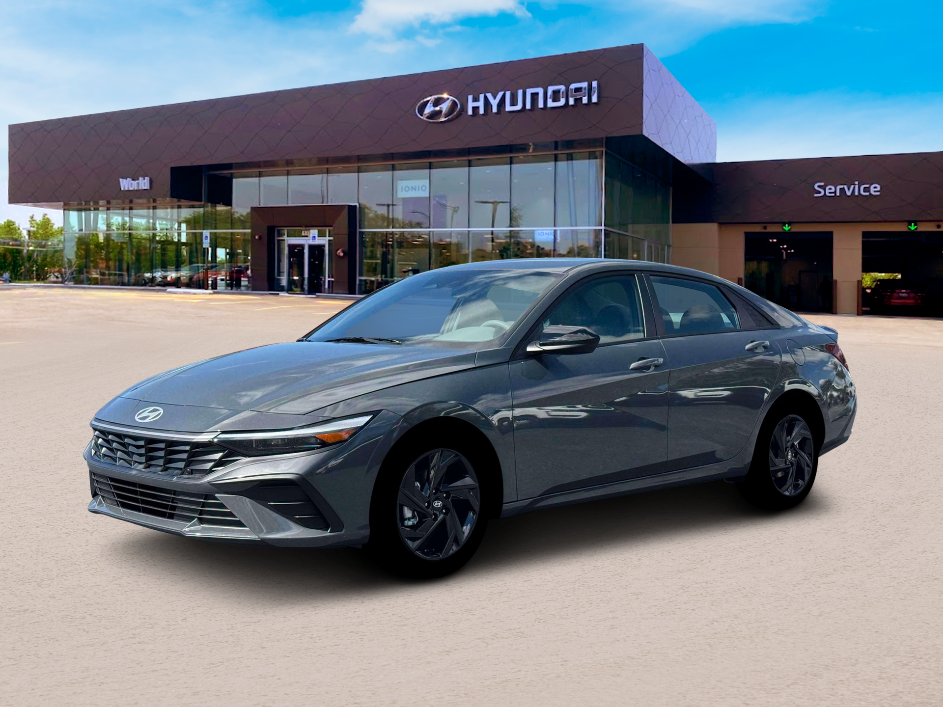 New 2026 Ecotronic Gray Hyundai SEL Sport image 2