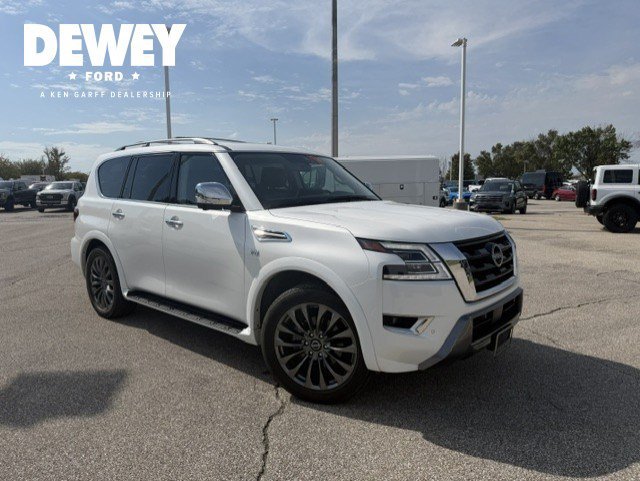 Certified Used 2022 Aspen White Nissan Platinum image 1