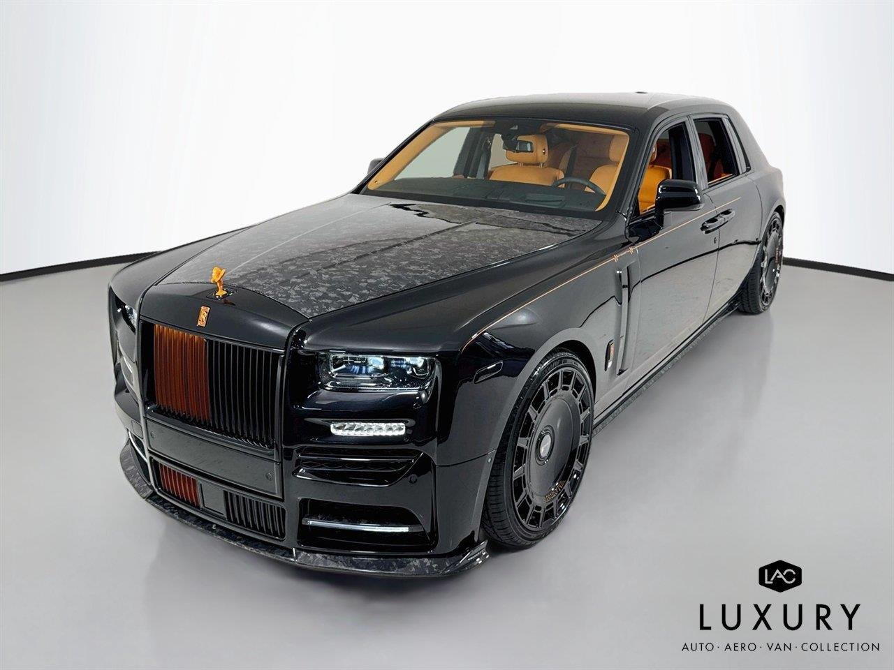 Used 2027 Black Diamond Rolls-Royce Sedan | Full Carbon Mansory Widebody image 3