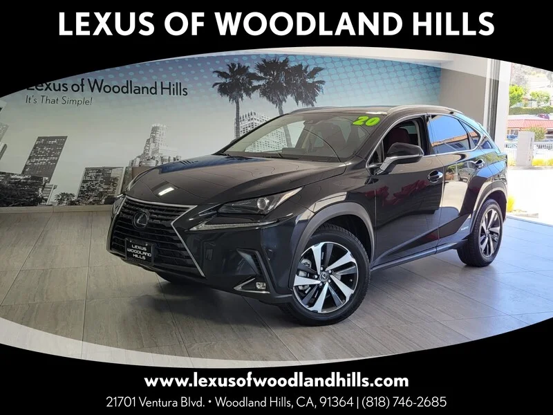 Used 2020 Caviar LEXUS NX 300H AWD image 1