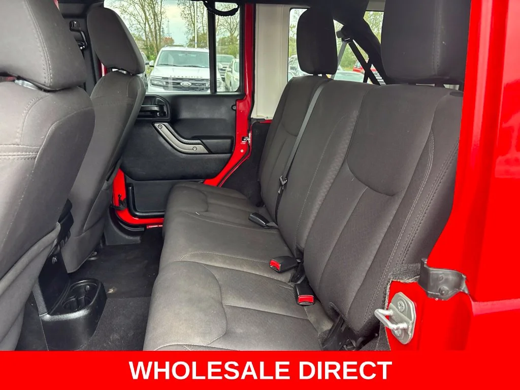 Used 2015 Red Jeep Unlimited Sport image 22