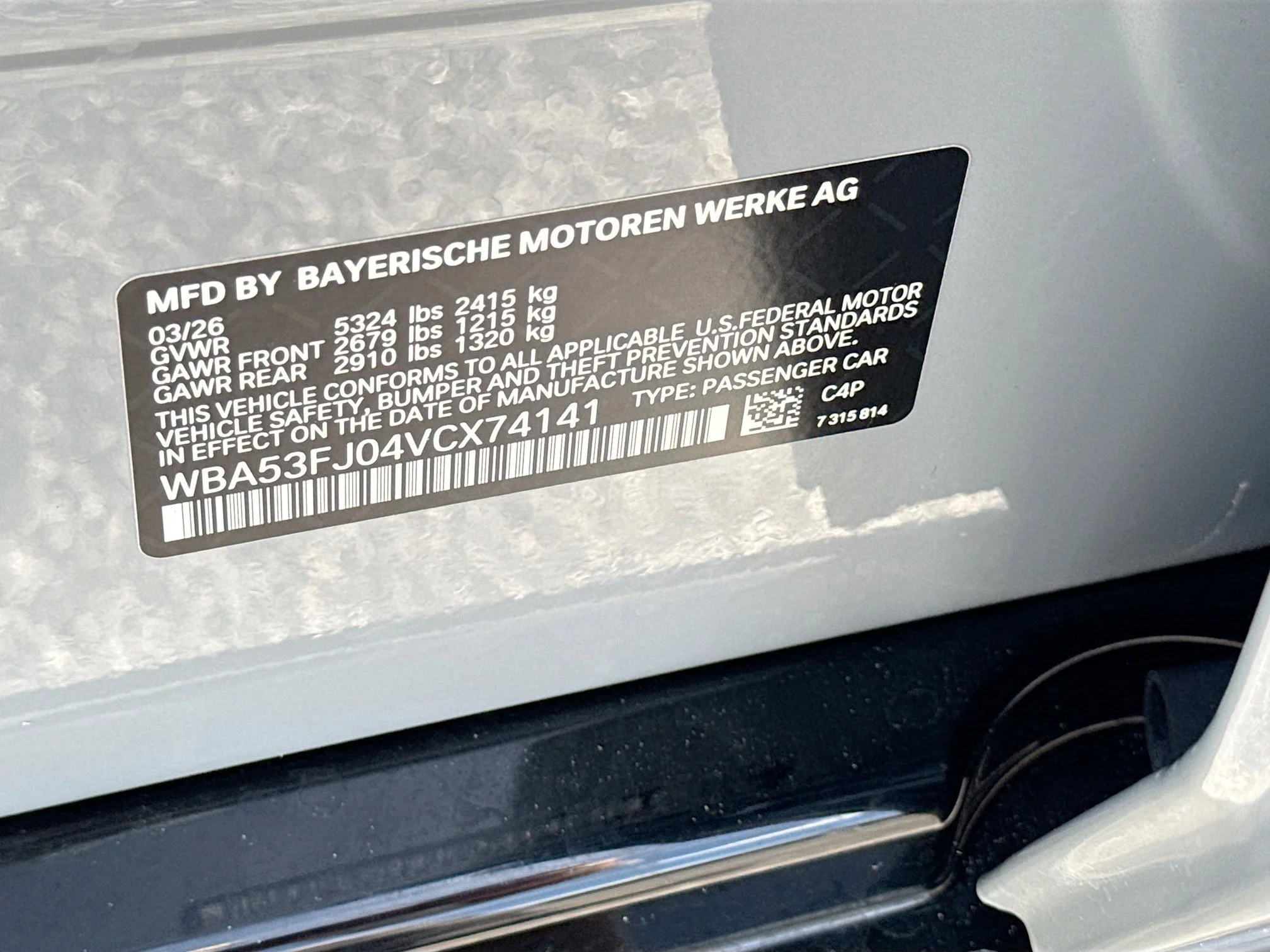 New 2027 Brooklyn Grey Metallic BMW 530i xDrive image 43