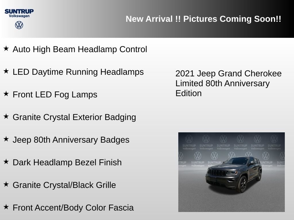 Used 2021 Gray Jeep Limited image 23
