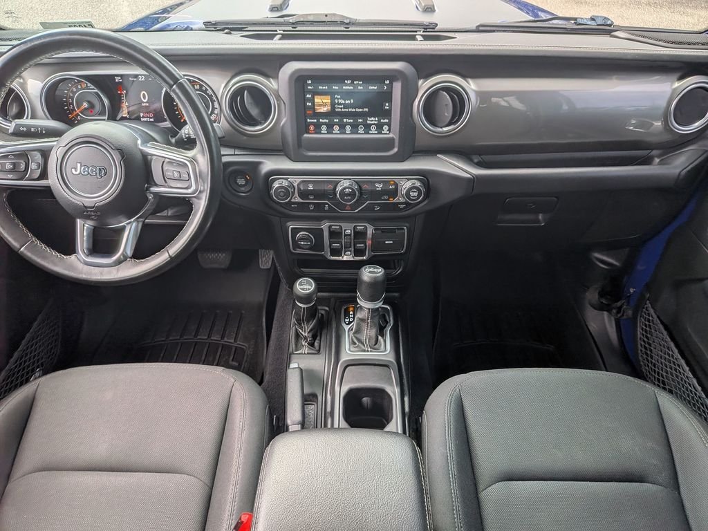 Used 2019 Blue Jeep Unlimited Sahara image 26
