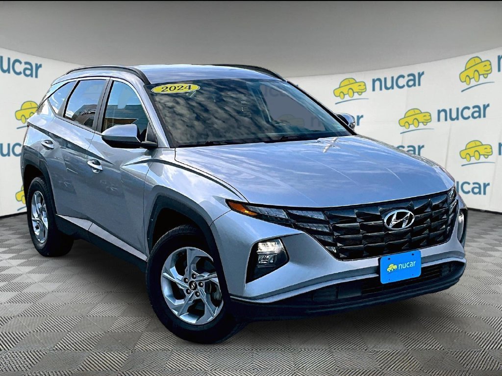 Used 2024 Shimmering Silver Hyundai SEL image 1