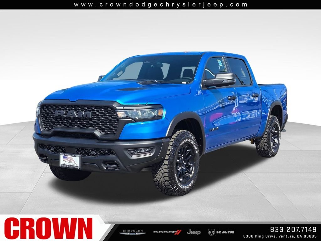 New 2026 Hydro Blue Pearl-Coat Exterior Paint RAM Rebel image 1
