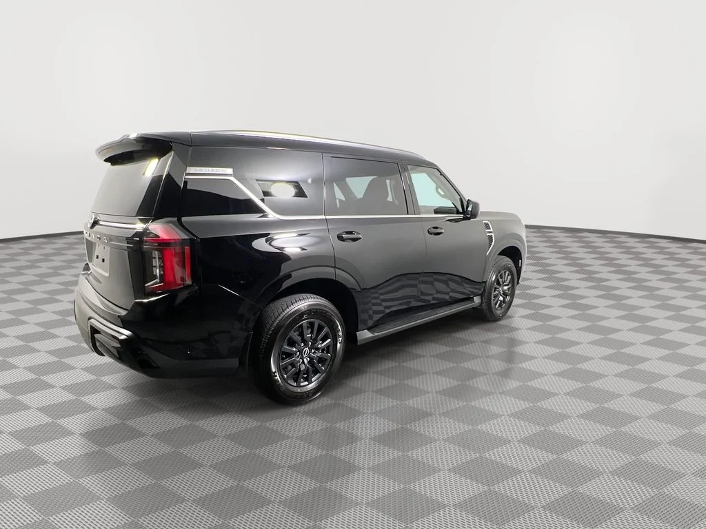 New 2025 Super Black Nissan SV image 8