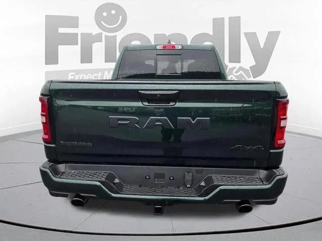 New 2026 Serrano-Green Metallic Exterior Paint RAM BIG HORN image 6