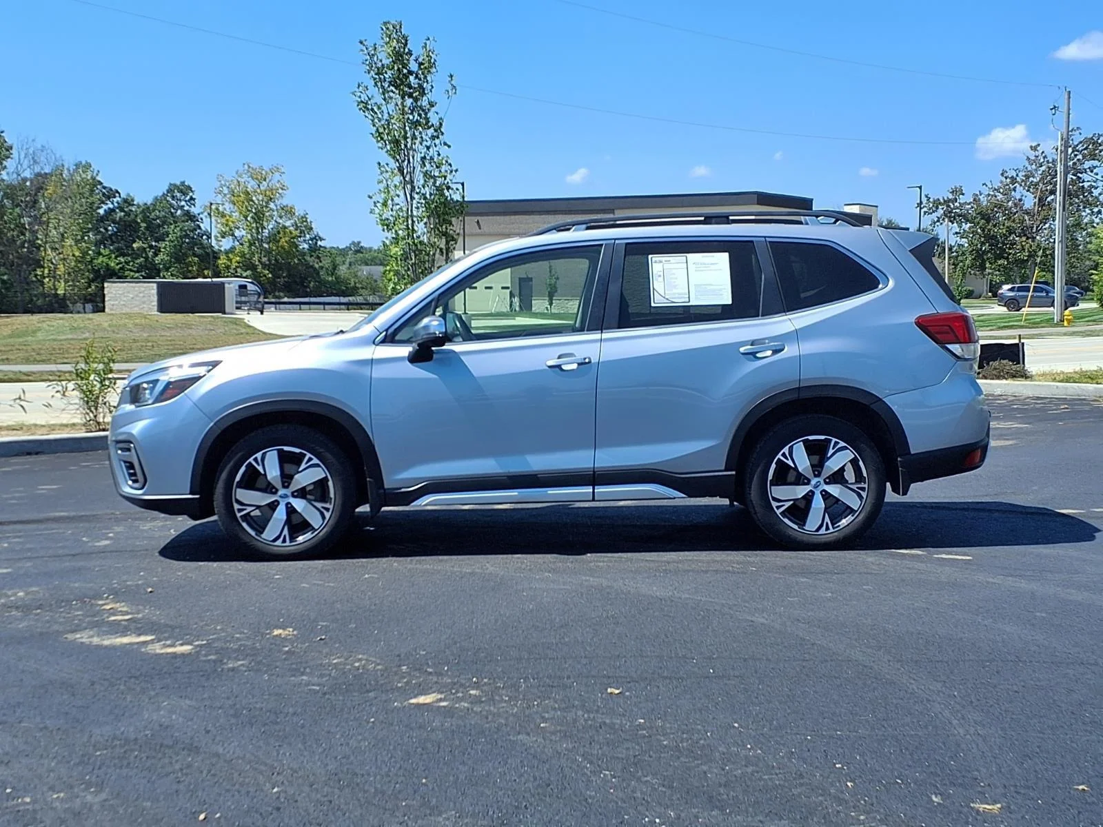 Used 2020 Ice Silver Metallic Subaru Touring image 2