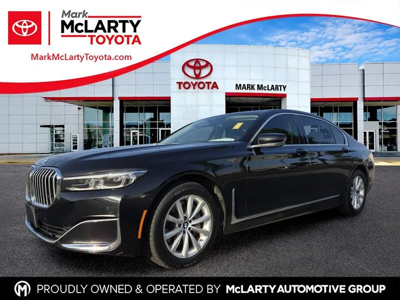 Used 2020 BLACK BMW 740I XDRIVE SEDAN image 1