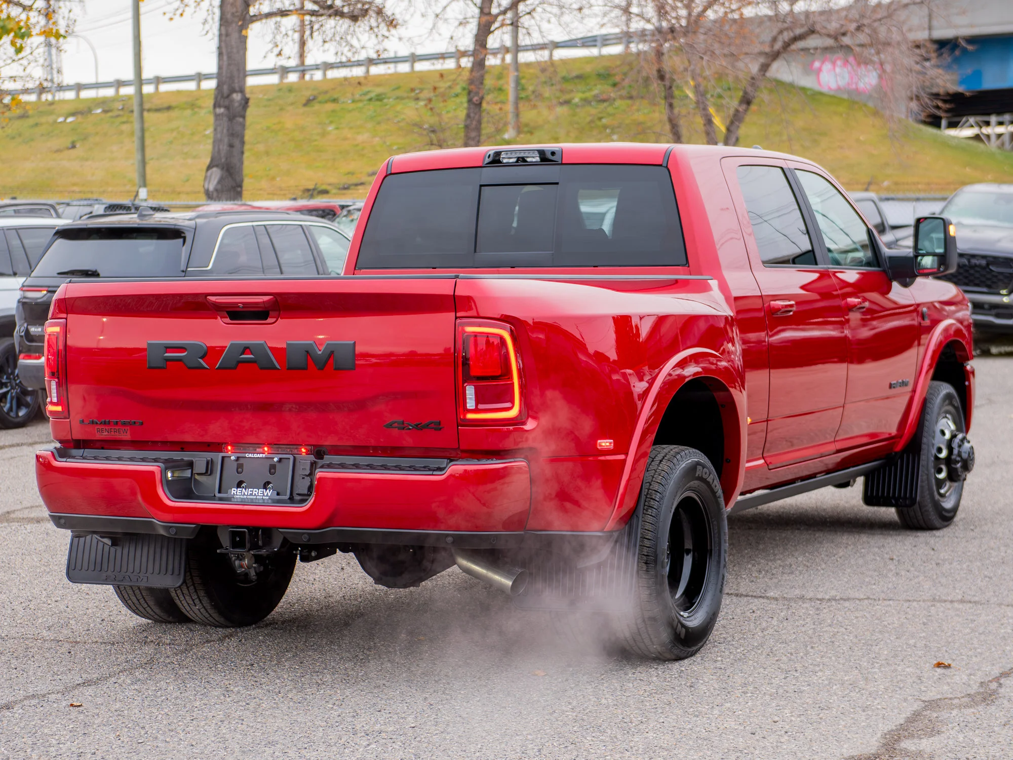 New 2027 Red RAM Limited Night* Mega Cab 4x4, Sunroof, Passenger Screen, Harman/Kardon image 10