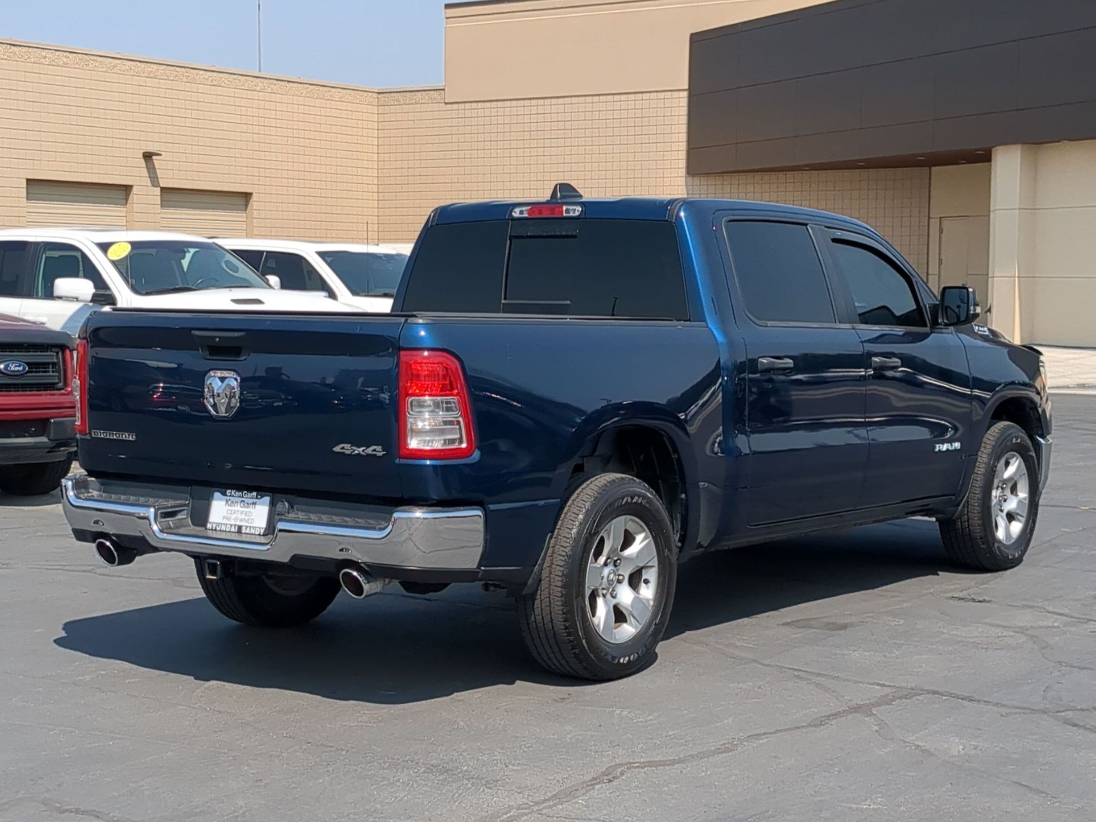 Ken Garff Cert 2024 Patriot Blue Pearlcoat Ram Big Horn image 3
