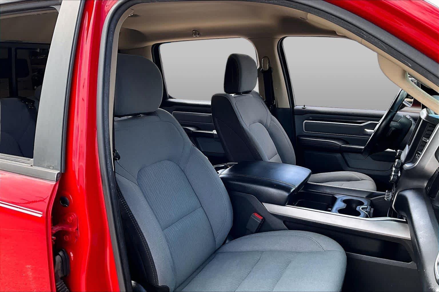 Used 2020 Flame Red Clearcoat Ram Lone Star image 8