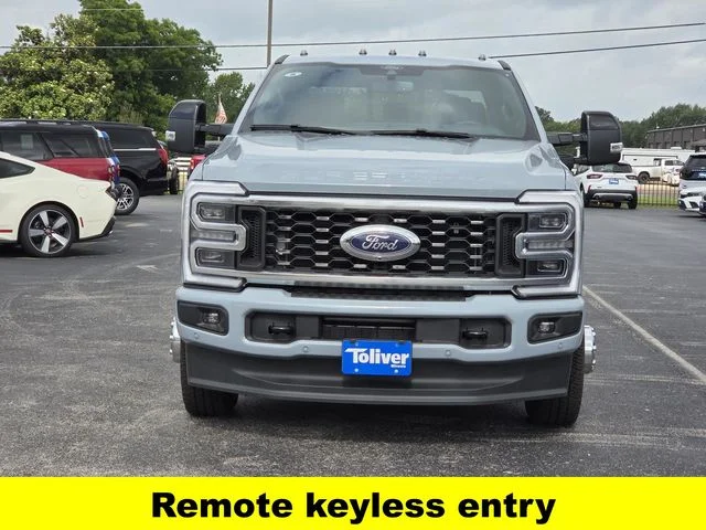 New 2026 Glacier Gray Metallic Tri-Coat Ford F-350® Platinum® image 3